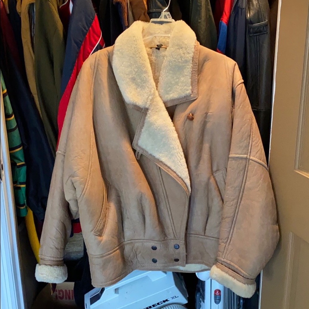 leather coat
